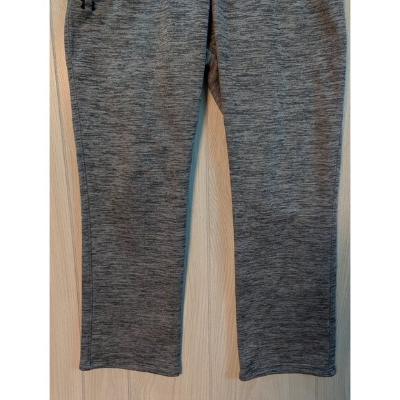 Men’s Under Armour Size Medium Gray Heather Loose Athletic Sweatpants Flare - Picture 3 of 11